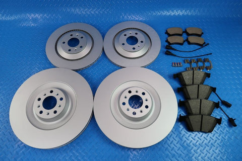 Bentley Gt GTc Flying Spur front rear brake pads & rotors LOW DUST #11960