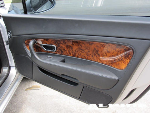 Bentley GT interior: seats, dashboard, door panels, headliner