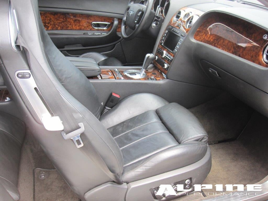 Bentley GT interior: seats, dashboard, door panels, headliner