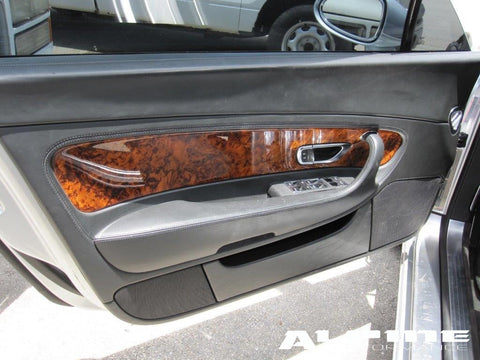 Bentley GT interior: seats, dashboard, door panels, headliner