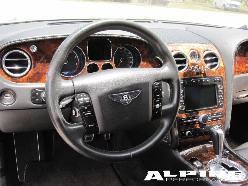 Bentley GT interior: seats, dashboard, door panels, headliner