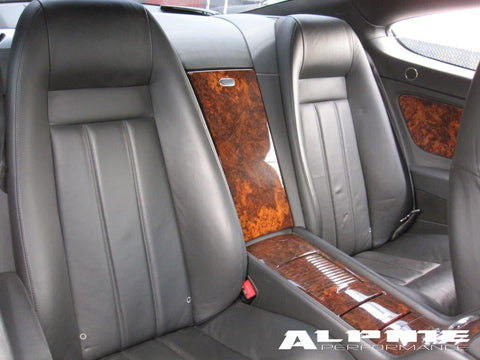 Bentley GT interior: seats, dashboard, door panels, headliner