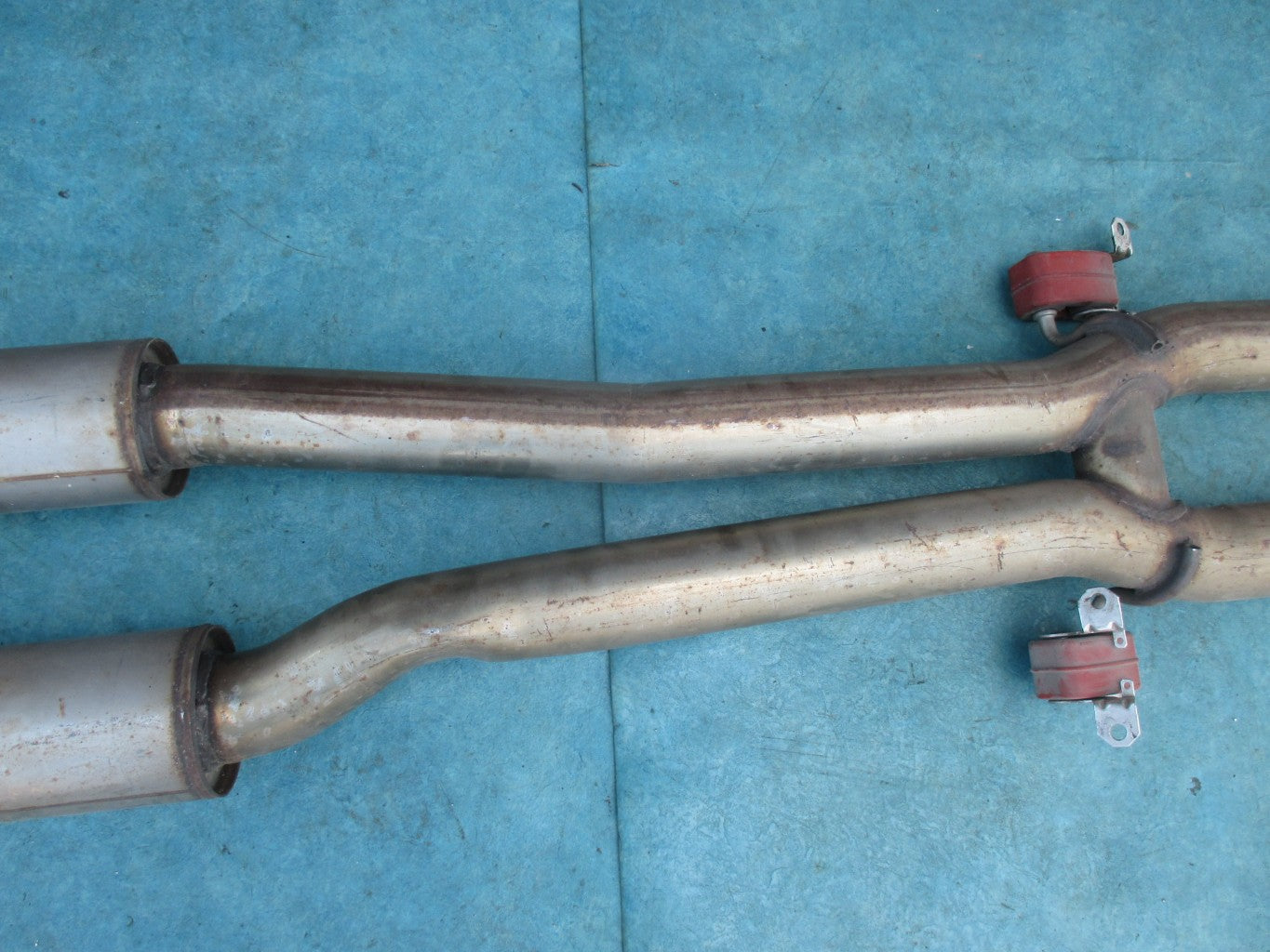 Bentley Continental Flying Spur mid exhaust pipes cats 3951