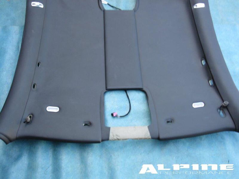Bentley Continental GT black Headliner