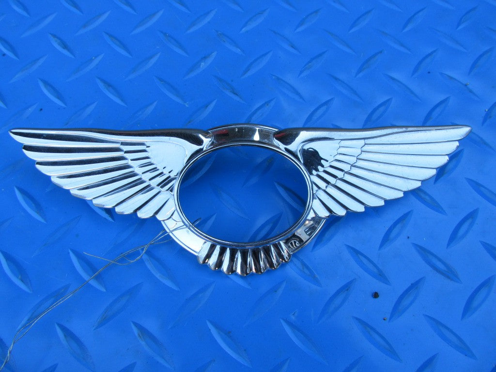 Bentley Continental Flying Spur rear trunk badge crest wings emblem #1940