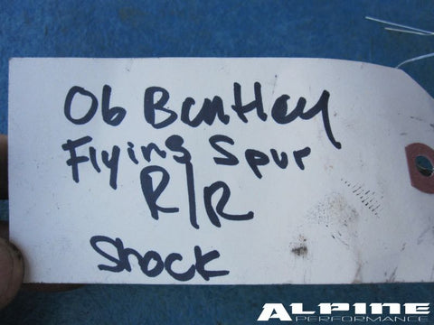 Bentley Continental  Flying Spur right rear air strut shock