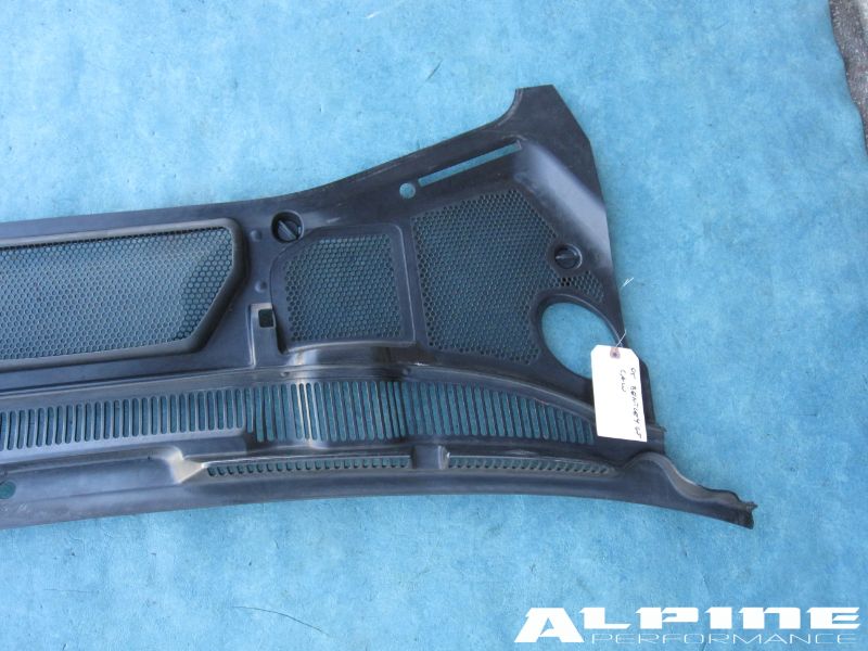 Bentley Continental GT GTC cowl wiper motor cover