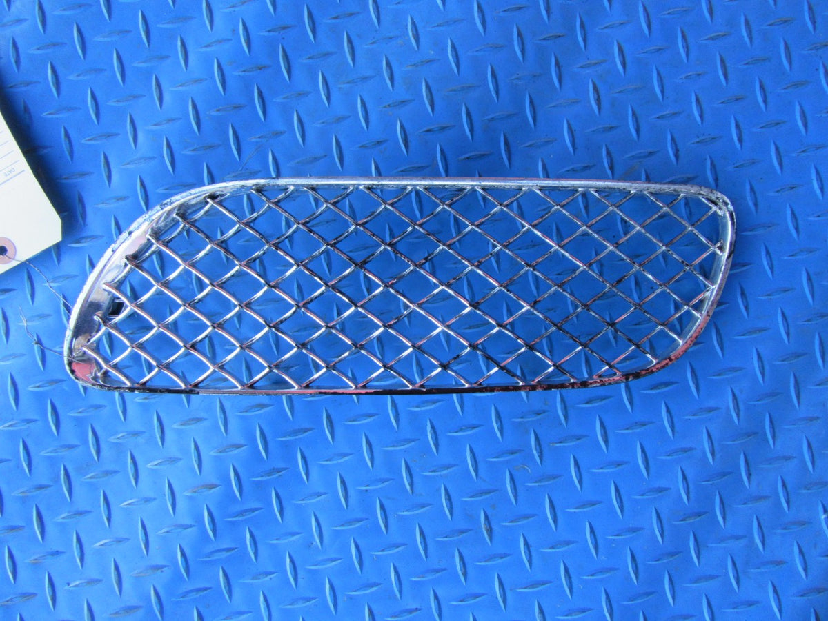 Bentley Continental GT GTC left front bumper grille painted chrome #2645