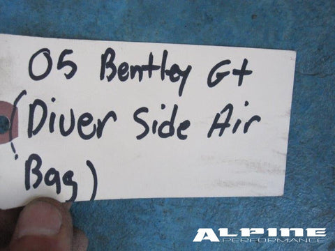 Bentley Continental GT roof curtain Air Bag