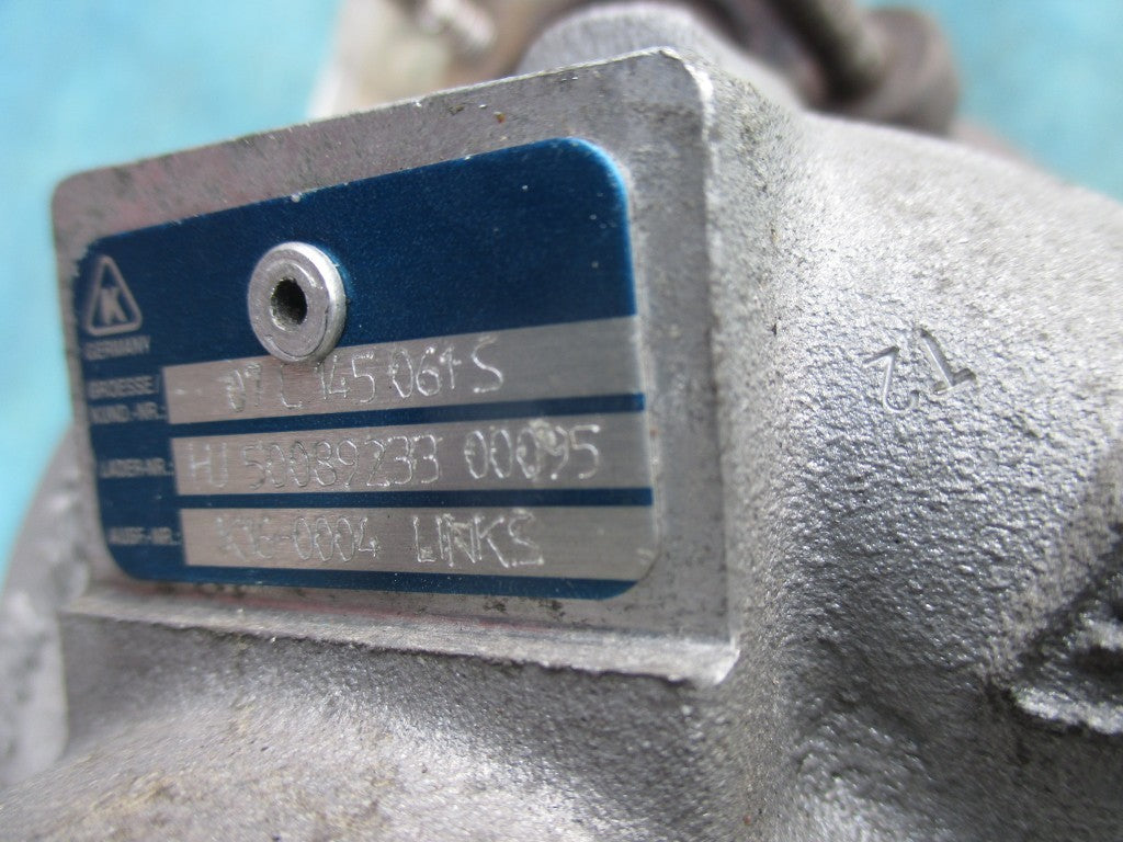 Bentley Continental Gt Gtc Flying Spur turbo charger left #4659