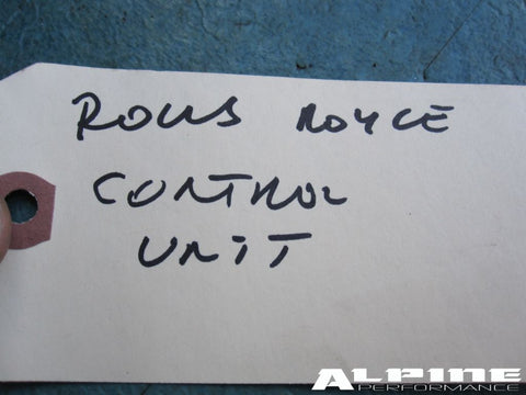 Rolls Royce Phantom central console switch