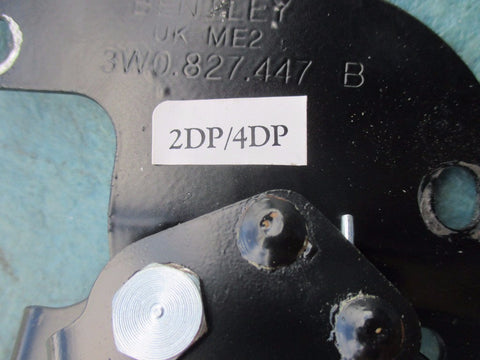 Bentley Flying Spur boot trunk manual lock latch release used