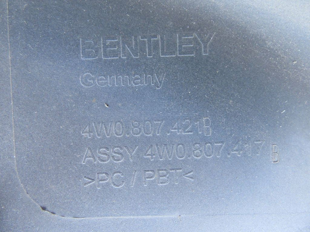 Bentley Continental Flying Spur rear bumper cover