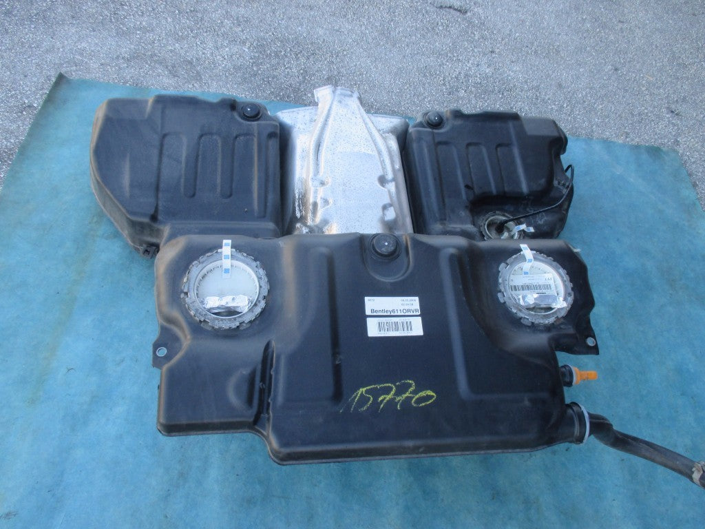 Bentley Continental Flying Spur fuel gas tank tested