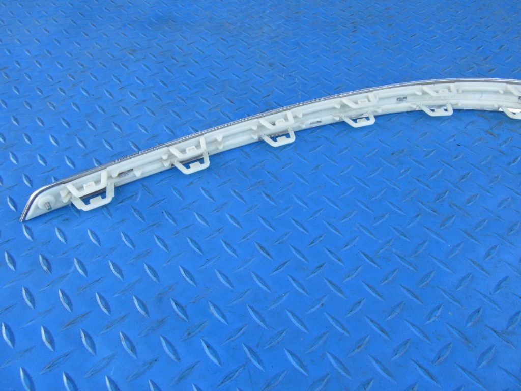 Bentley Bentayga rear bumper left chrome trim #7687