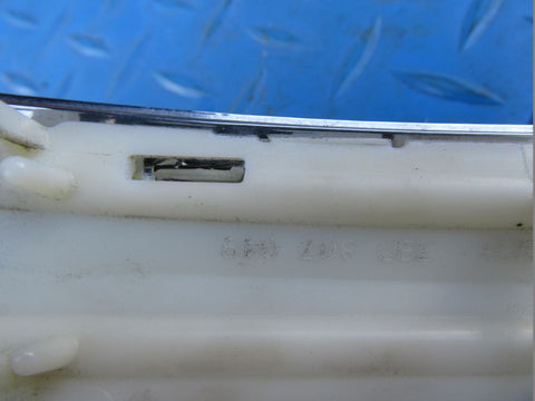 Bentley Bentayga rear bumper left chrome trim #7687