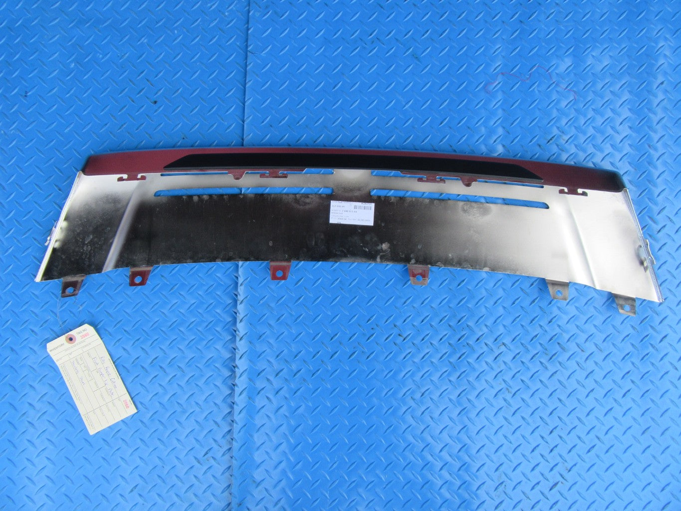 Rolls Royce Cullinan front bumper stainless steel lip plate #2560