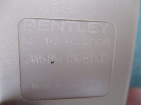 Bentley Flying Spur rear seat belt buckle latch gray