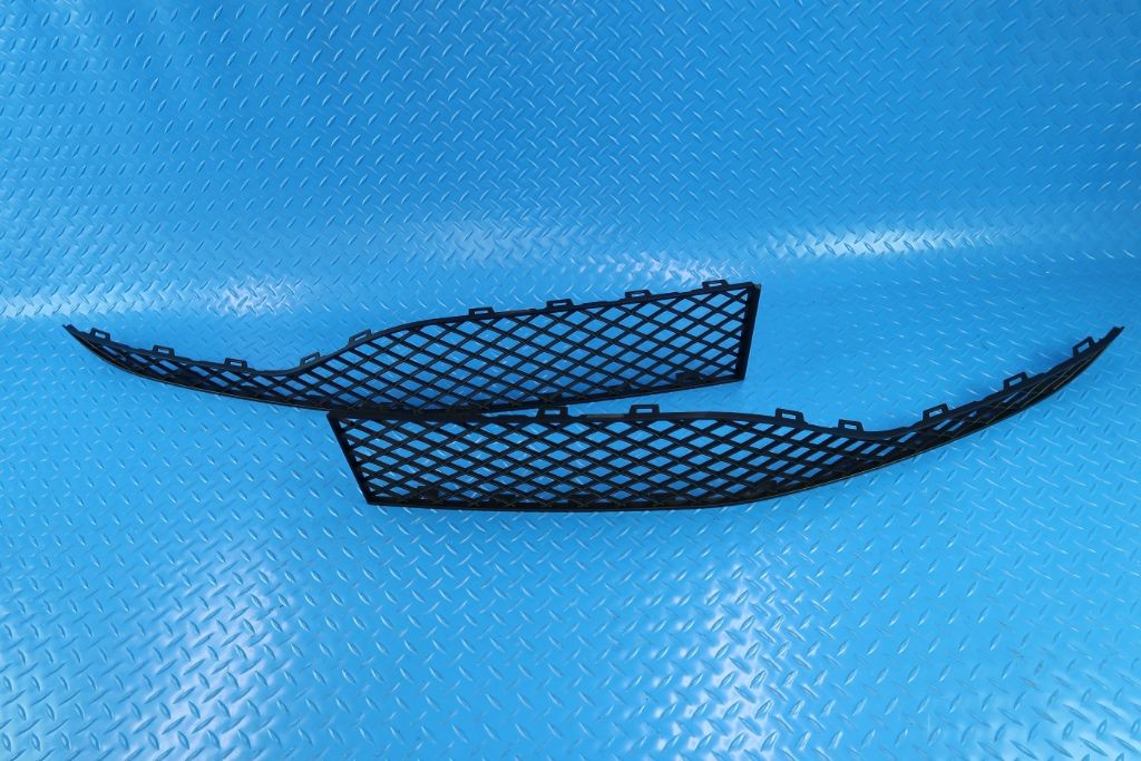 Bentley Continental Gt Gtc center front bumper black grill 2pcs 2016 2017 #11268