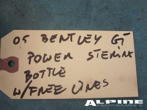 Bentley Continental GT GTC Flying Spur brake fluid reservoir tank