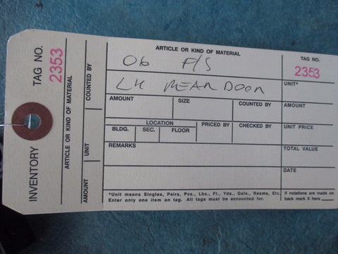 Bentley Flying Spur left rear door window lift regulator motor tested