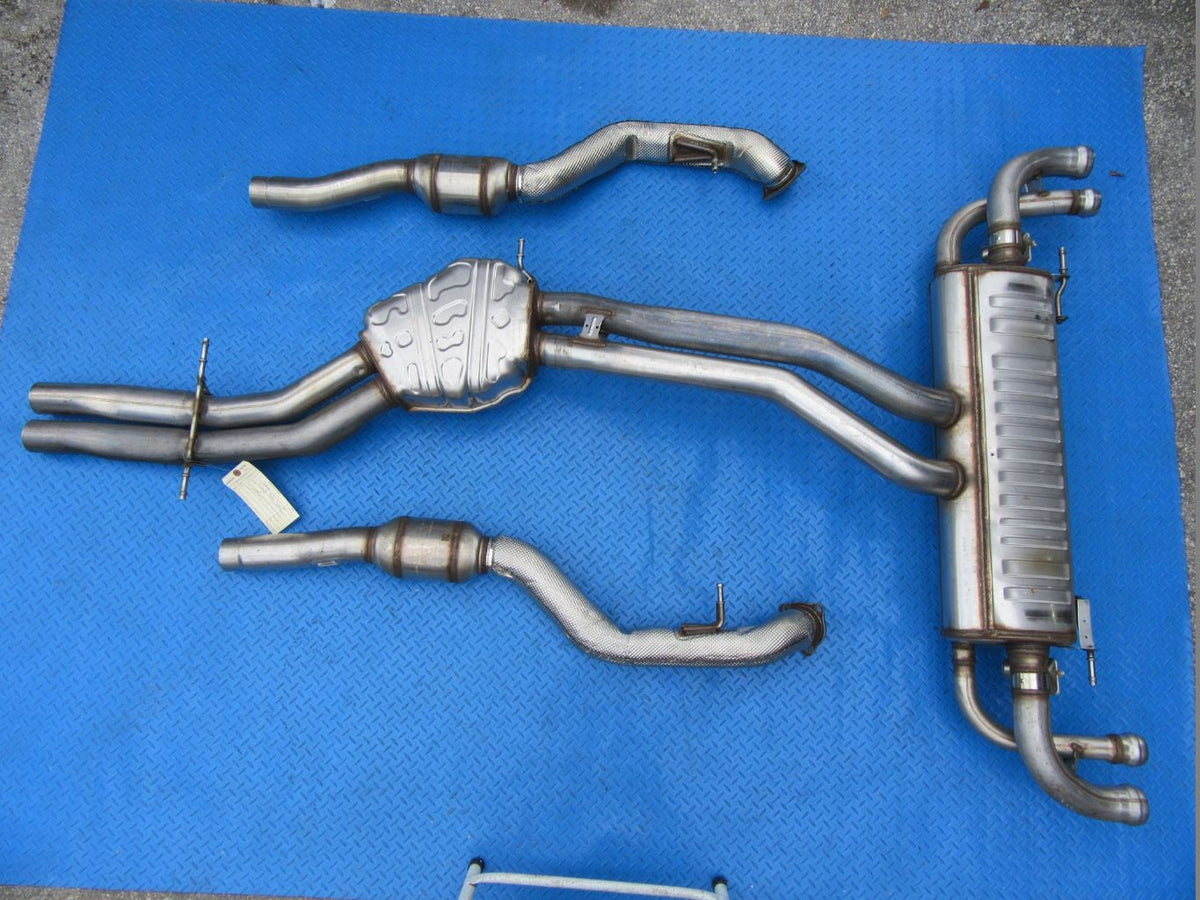 Bentley Bentayga complete exhaust muffler system #7812