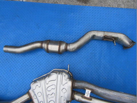 Bentley Bentayga complete exhaust muffler system #7812