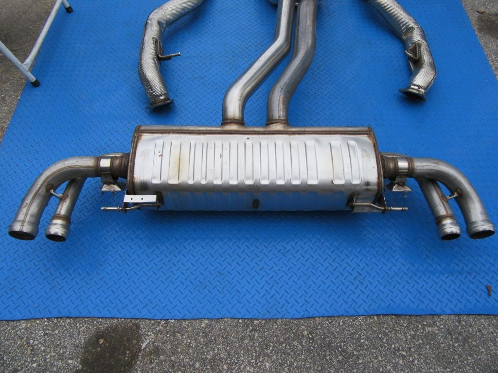 Bentley Bentayga complete exhaust muffler system #7812