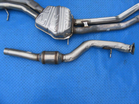 Bentley Bentayga complete exhaust muffler system #7812