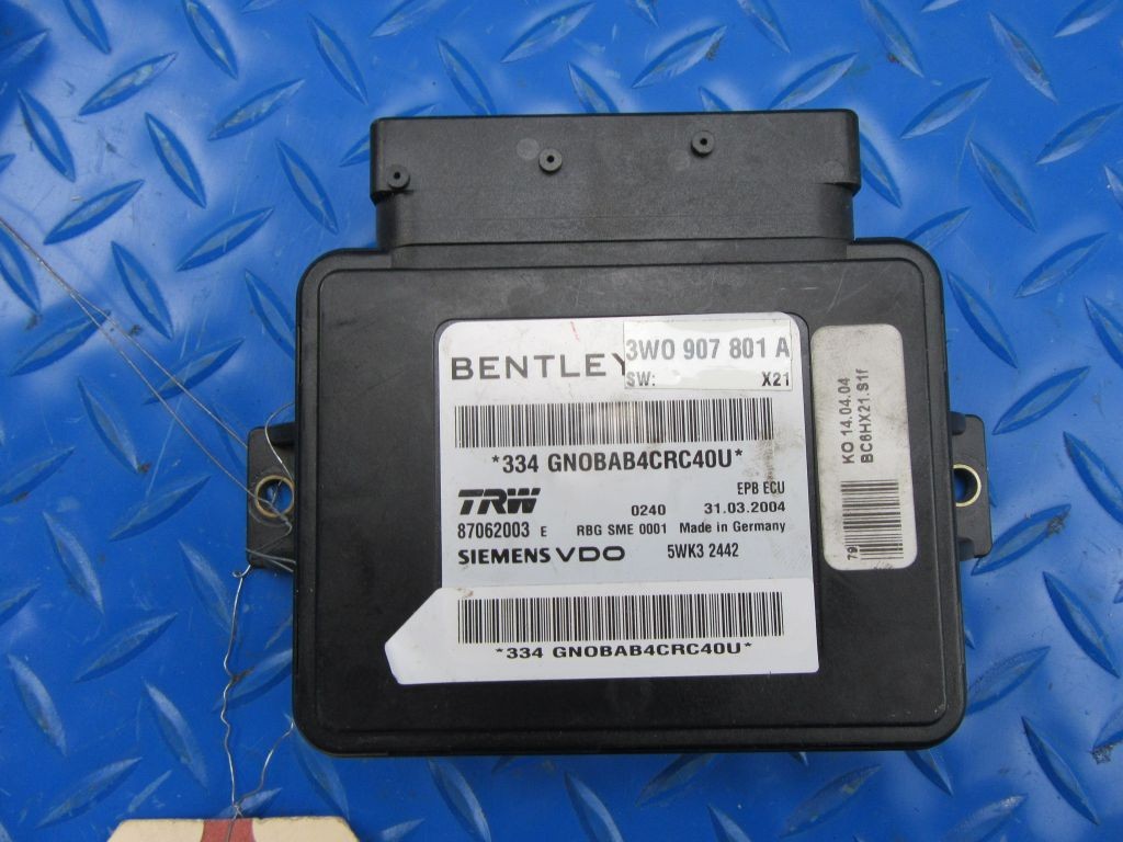 Bentley Continental Flying Spur GT GTC parking brake module #8901