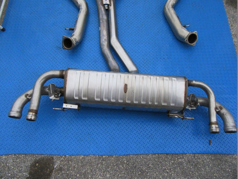 Bentley Bentayga complete exhaust muffler system #7812