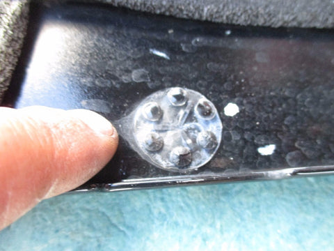 Bentley Flying Spur left rear door B pillar moulding trim used