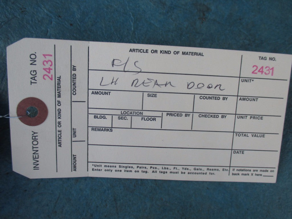 Bentley Flying Spur left rear door B pillar moulding trim used