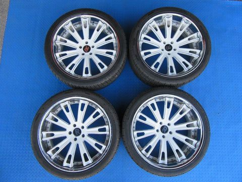 22" Rolls Royce Ghost Wraith Dawn aftermarket rims tires wheels set #7832