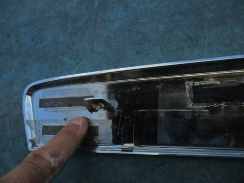 Rolls Royce Ghost trunk lid boot finishing plate trim