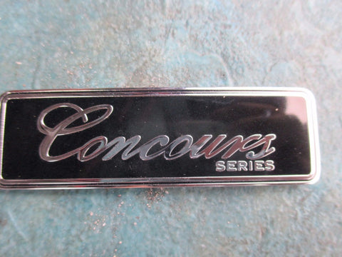 Bentley Continental Gt Gtc Concourse black edition badge moldings