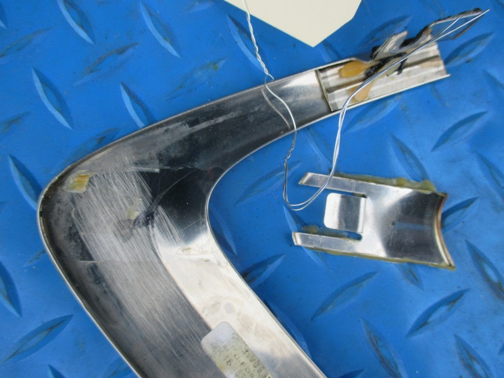 Bentley GT left door rear chrome window moulding trim #5463