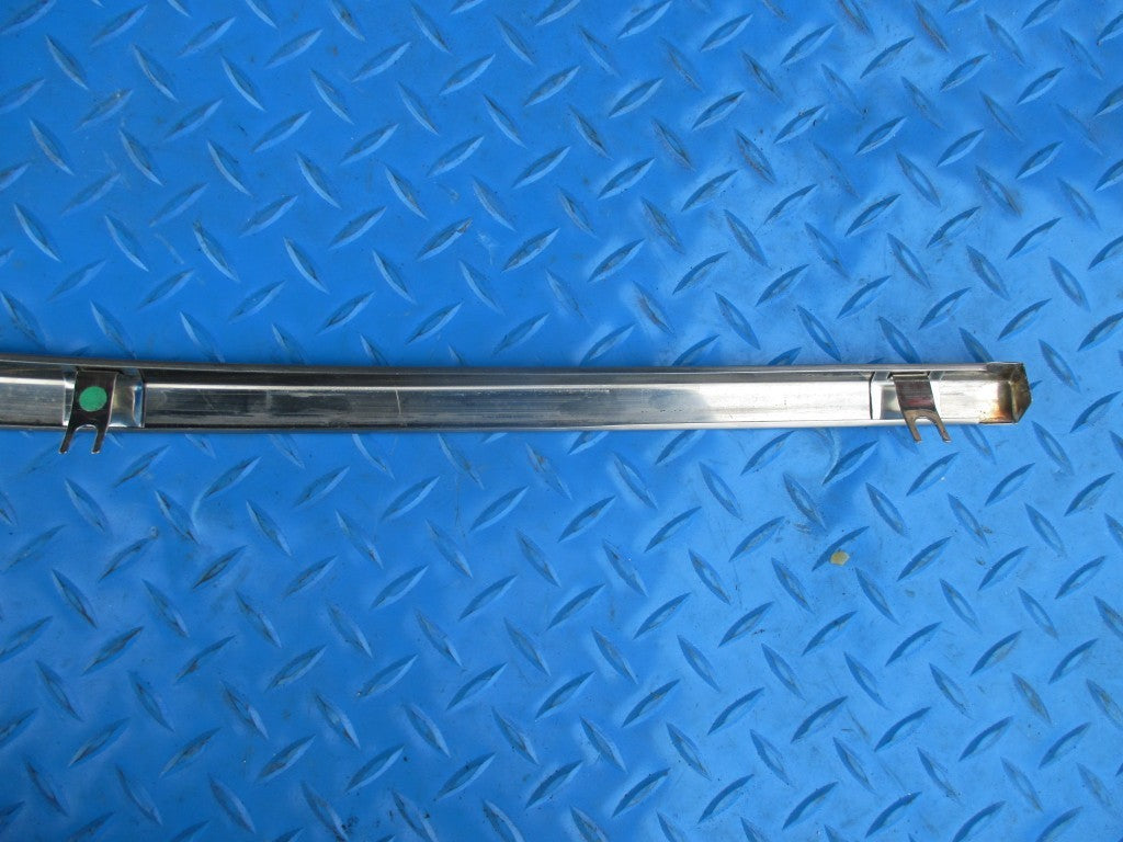 Bentley GT left door rear chrome window moulding trim #5463