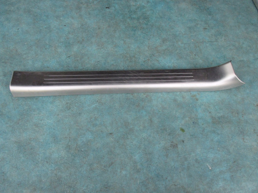 Bentley Flying Spur left front door sill trim emblem tread plate