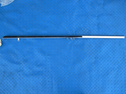 Bentley Flying Spur front left door window lower chrome trim moulding #5154