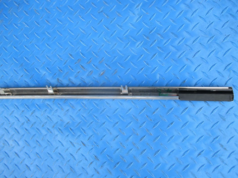 Bentley Flying Spur front left door window lower chrome trim moulding #5154