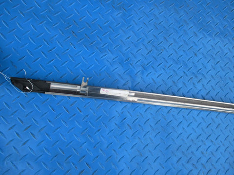 Bentley Flying Spur front left door window lower chrome trim moulding #5154