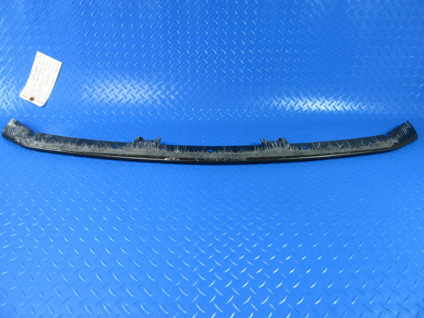 Bentley Supersports front bumper lower carbon lip spoiler #0731