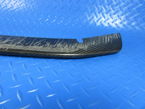 Bentley Supersports front bumper lower carbon lip spoiler #0731