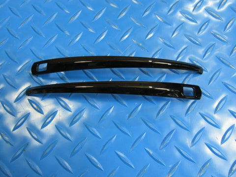 Bentley Continental Gt Gtc Flying Spur door handle  trim black Oem 2pcs #6728