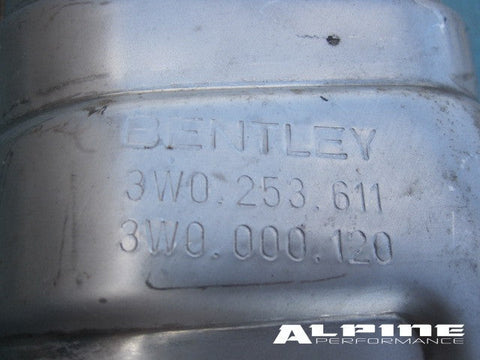 Bentley Continental GT exhaust muffler oem