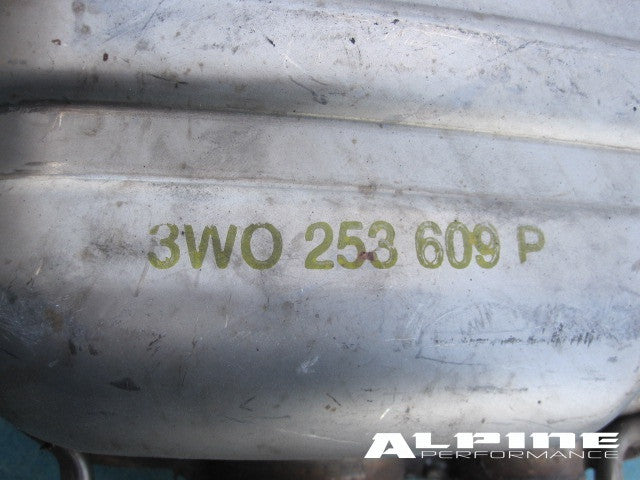 Bentley Continental GT exhaust muffler oem