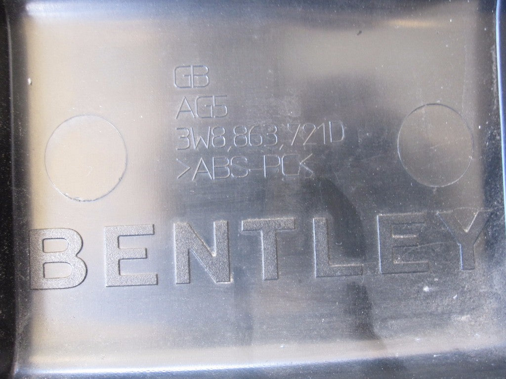 Bentley Continental Gt trunk rear trim panel