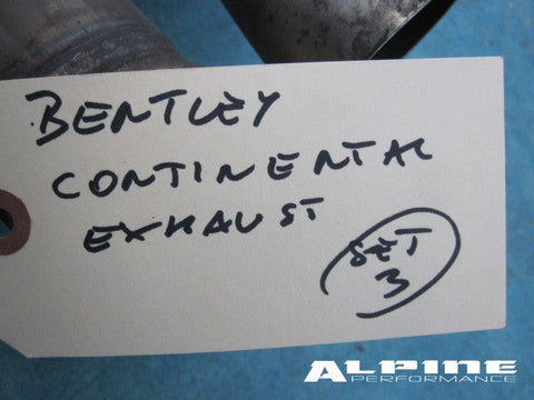 Bentley Continental GT exhaust muffler oem