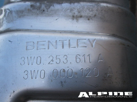 Bentley Continental GT exhaust